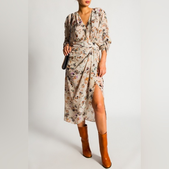 IRO MURA FLORAL PRINTED MINI DRESS size FR34 - Picture 1 of 6